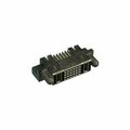 Fci Board Connector, 28 Contact(S), 4 Row(S), Male, Right Angle, Solder Terminal, Locking, Receptacle 51736-004LF